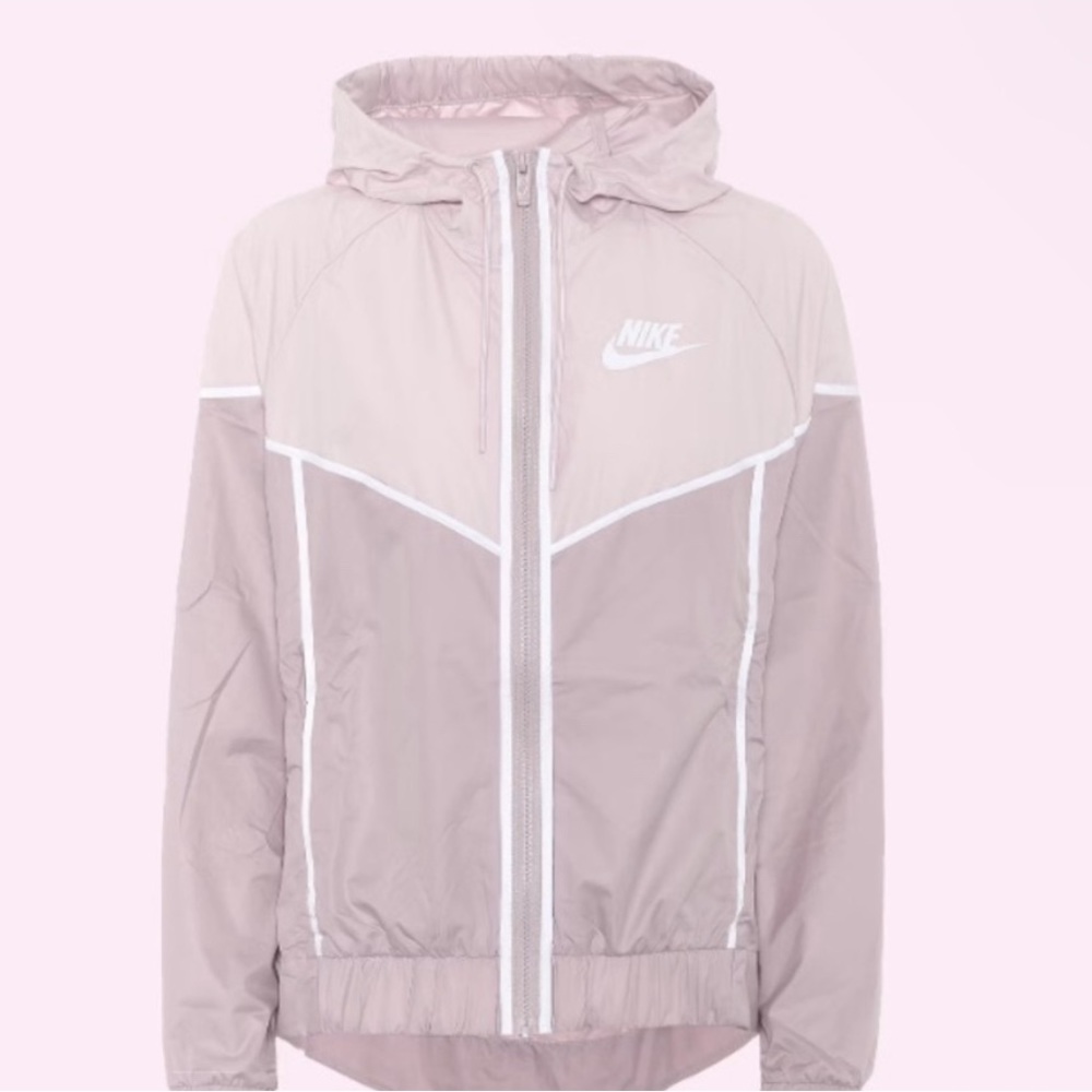 Nike Pastel Rose Pink Windbreaker Size Small